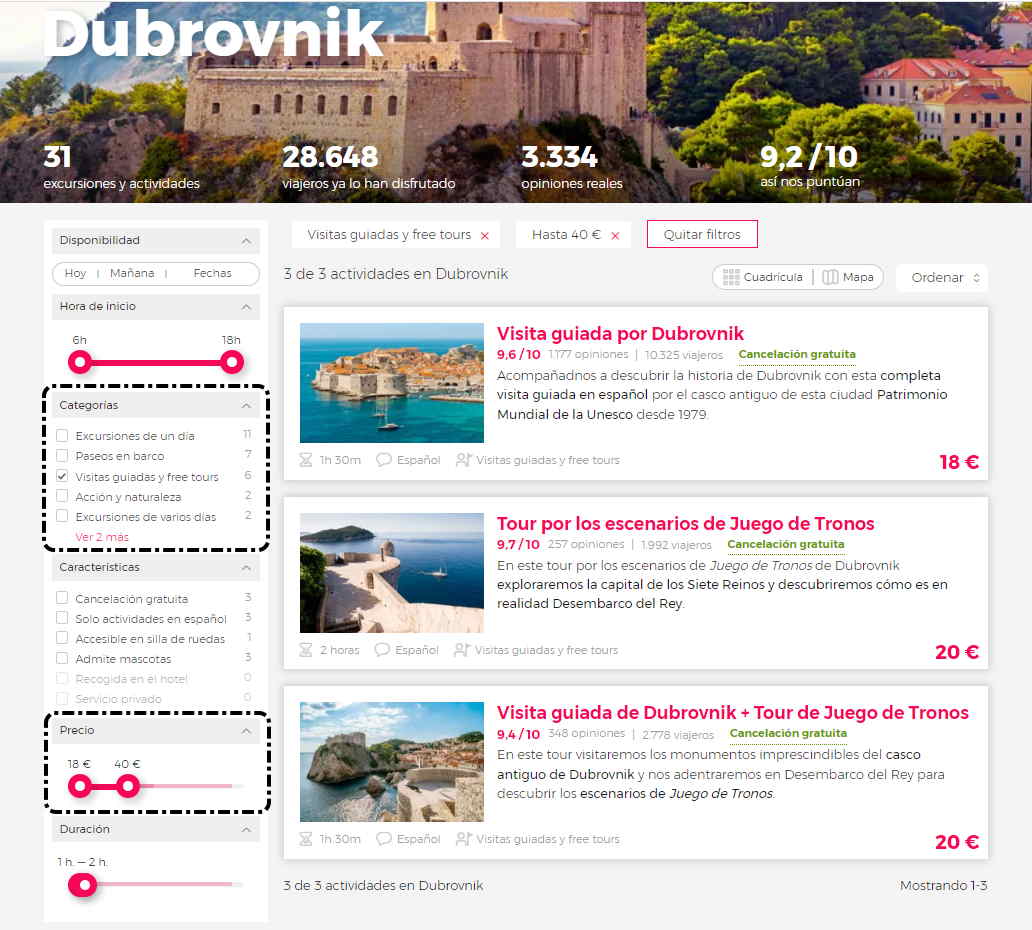 Civitatis Dubrovnik Visitas guiadas <40€
