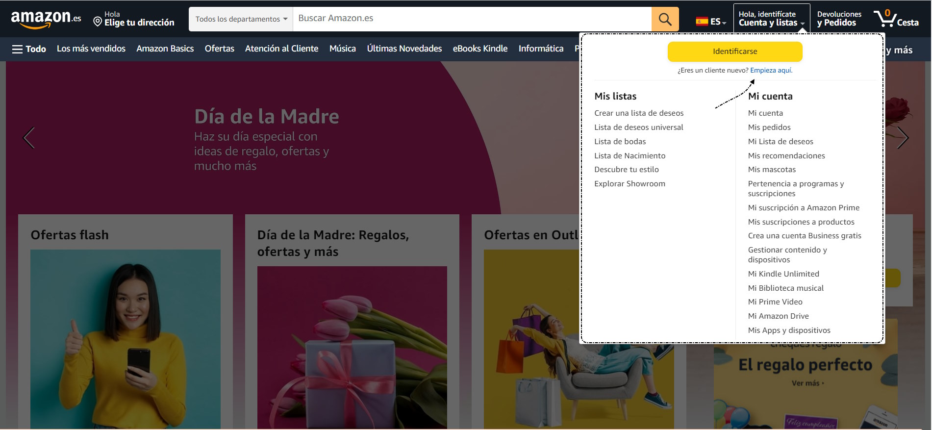 Registro Amazon