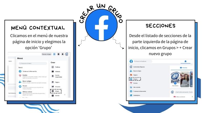 Crear un grupo