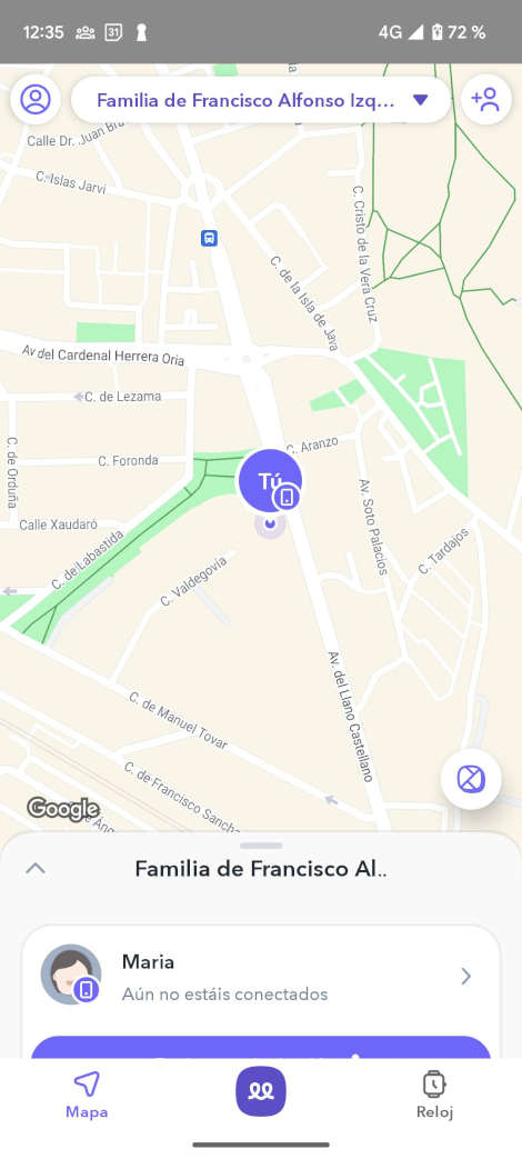 App localización