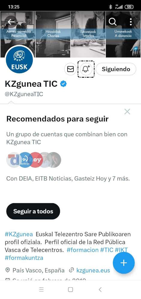 Activar notificaciones