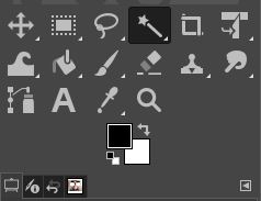 Caja de herramientas GIMP