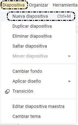 Insertar diapositiva