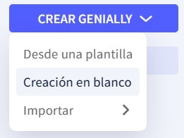 Crear Genially