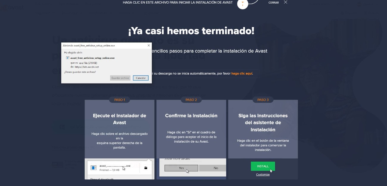 Descarga de Avast