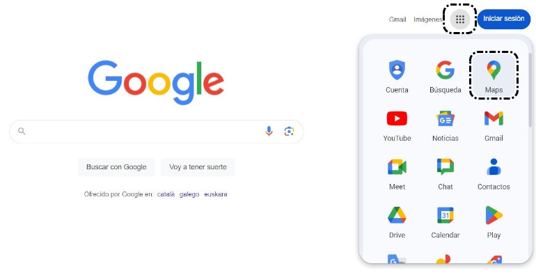 Aplicaciones Google > Google Maps