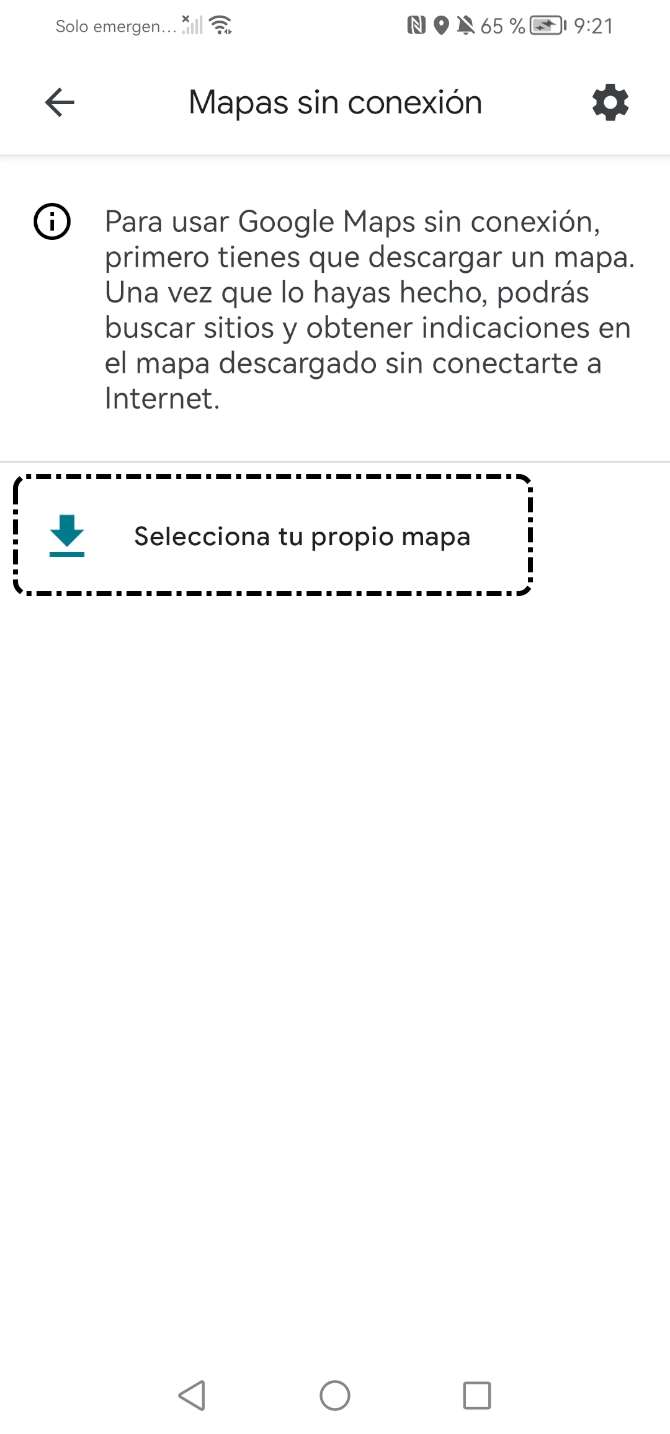 Selecciona tu propio mapa