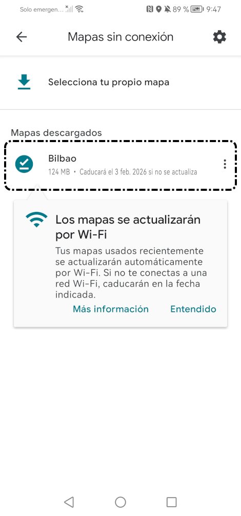 Mapa descargado