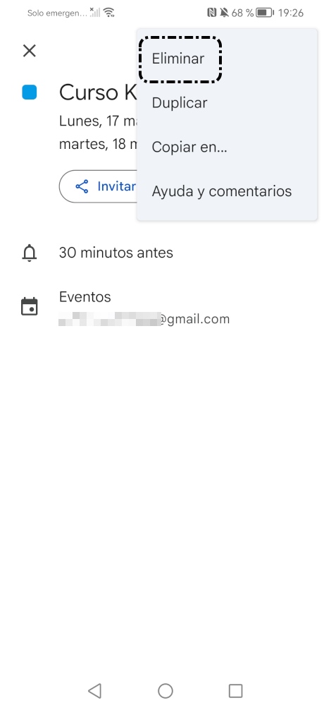 Eliminar