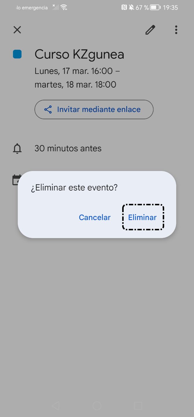 Eliminar