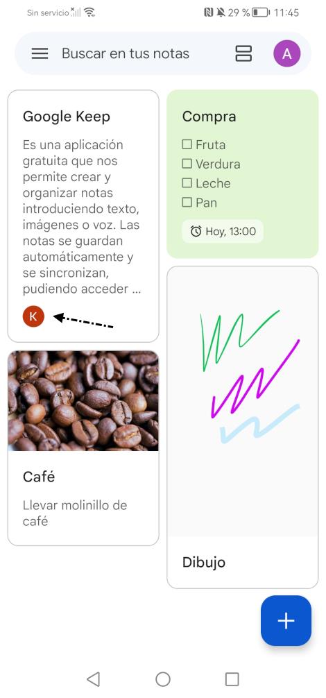 Escribir correo y guardar