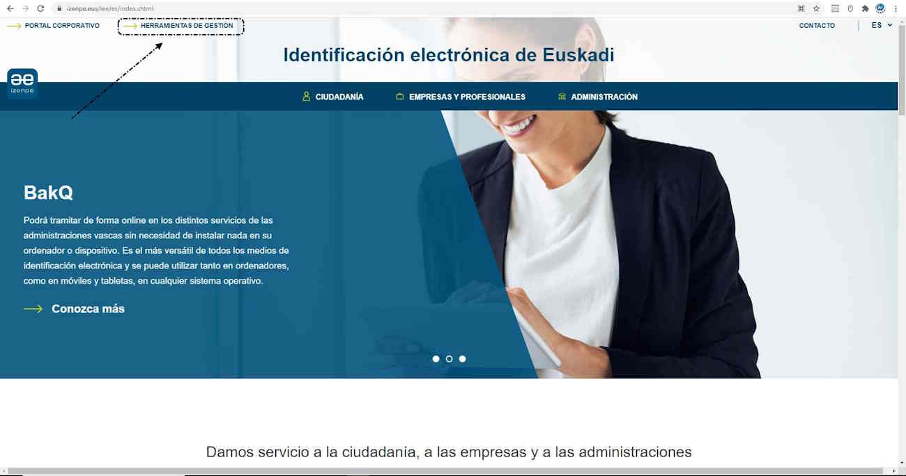 Herramientas de gestión BakQ