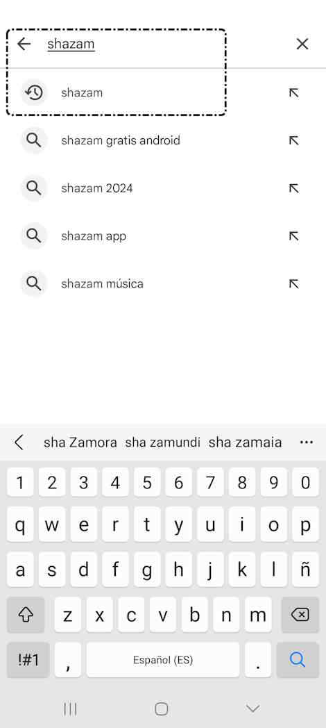 Buscar Shazam